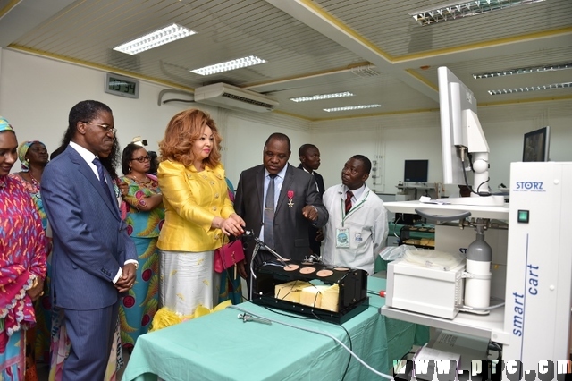 Inauguration du Centre Hospitalier de Recherche et d’Application en Chirurgie Endoscopique et Reproduction Humaine (30)
