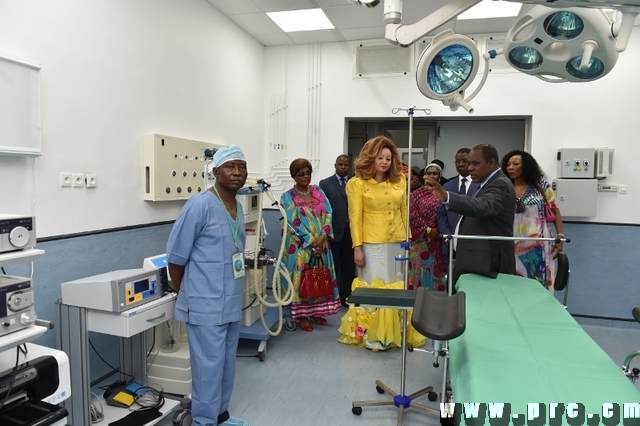 Inauguration du Centre Hospitalier de Recherche et d’Application en Chirurgie Endoscopique et Reproduction Humaine (37)