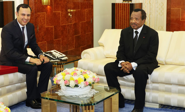 🇨🇲 Un émissaire du Roi Mohammed VI reçu au Palais de l’Unité