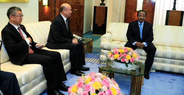 President Paul BIYA receives Chinese Vice Premier Liu Guozhong