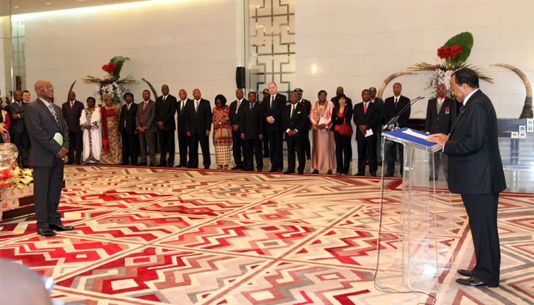 Speech by the head of state in response to New Year wishes from the diplomatic corps