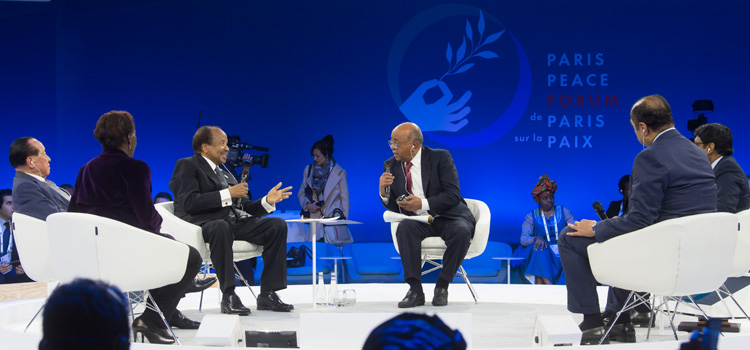 Forum de Paris sur la Paix. Paul BIYA plaide pour une gouvernance mondiale plus juste et plus inclusive