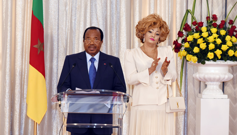 Speech by H.E. Paul BIYA during the reception offered by the Presidential Couple in honour of Cameroonian athletes who won medals in international competitions.