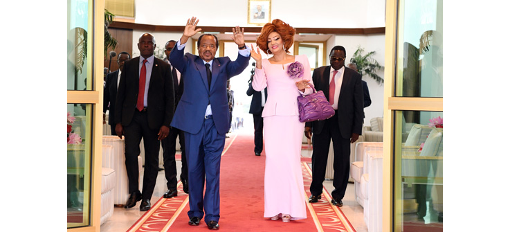 Retour au Cameroun du Couple Présidentiel