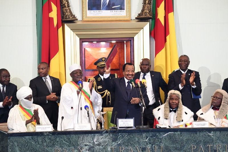 Prestation de serment du Président Paul BIYA