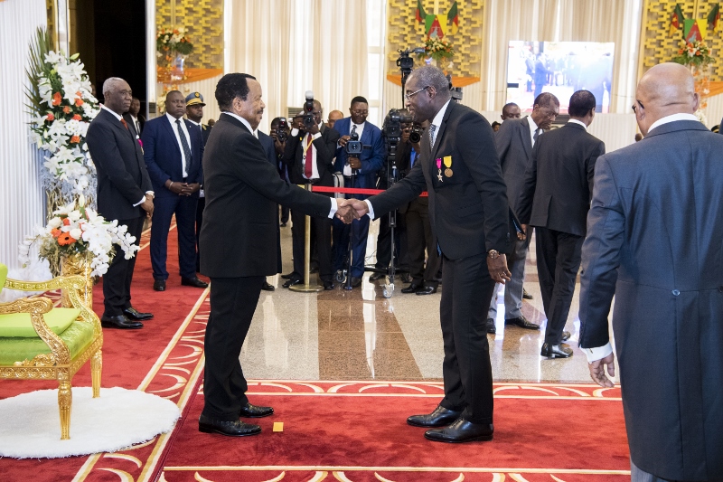 Cérémonie de présentation des vœux de Nouvel An 2019 au Président Paul Biya (48)