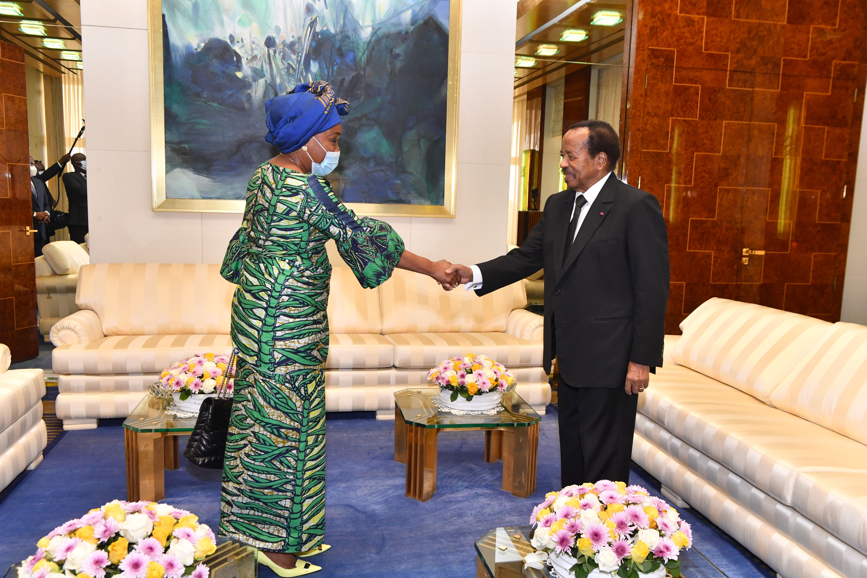 Entretien avec Mme Ingrid Olga Ghislaine Ebouka-Babackas, Envoyée spéciale de S.E. Denis Sassou Nguesso