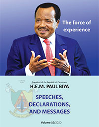 Volume 10 of speeches, declarations and messages of the Head of State