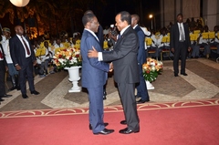Sommet Extraordinaire des Chefs d'Etat d'Afrique Centrale - Dîner offert au Palais de l'Unité (2)