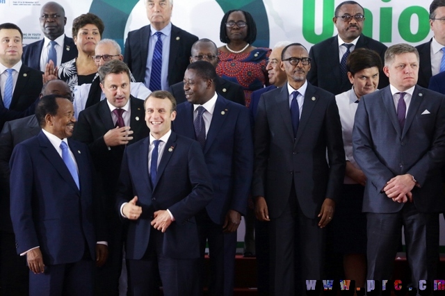 Ouverture des travaux du 5ème Sommet UA-UE, Abidjan 29.11.2017