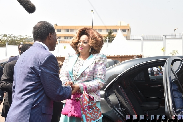 Madame Chantal BIYA hôte de marque du CHRACERH (8)