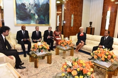 Visite officielle au Cameroun de Mme Christine LAGARDE, DG du FMI (1)