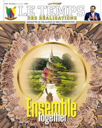 Bulletin No.57 of the bilingual newsletter of the Civil Cabinet, "Le Temps des Réalisations"