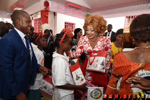 Cérémonie de l'Arbre de Noël 2017 à la Fondation Chantal BIYA (FCB) (3)