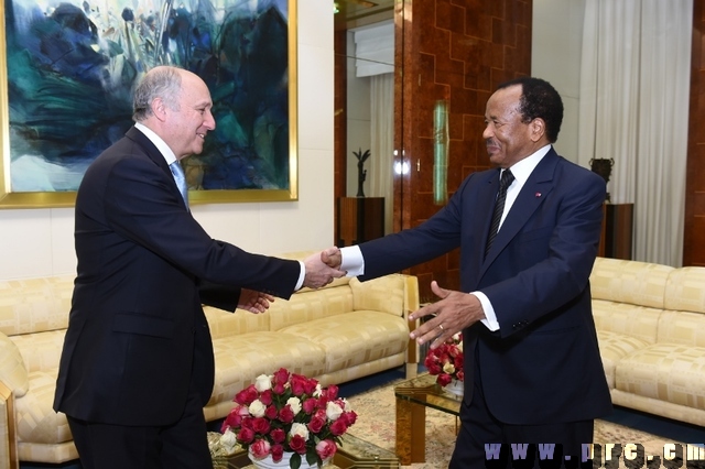 Visite au Cameroun de M. Laurent Fabius, Ministre Français des Affaires Etrangères et du Développement International (2)