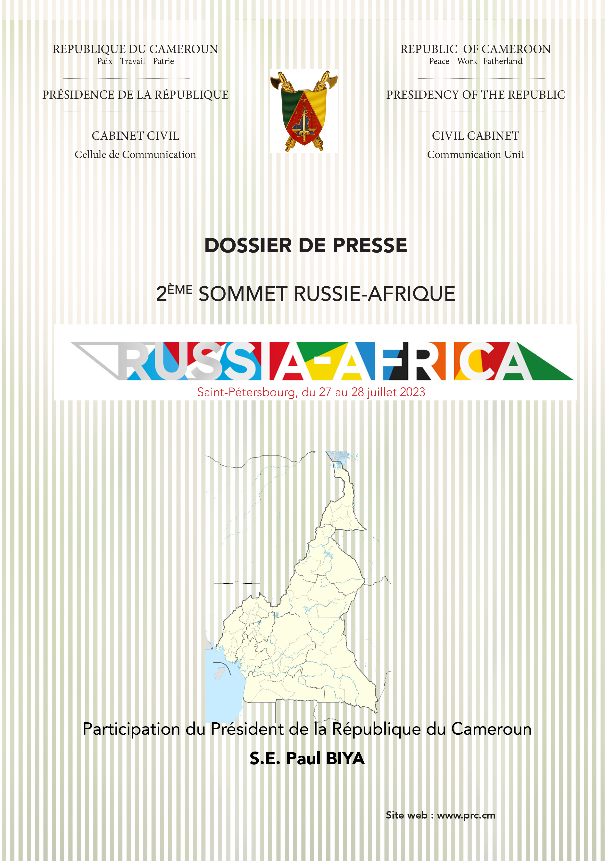 Dossier de Presse: 2ème Sommet Russie-Afrique