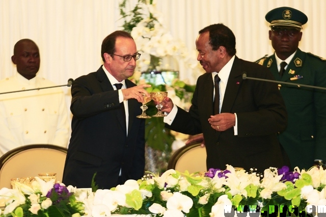 State Visit to Cameroon of H.E. François HOLLANDE, President of the French Republic - 03.07.2015 (31)