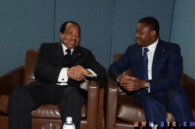 Paul BIYA et le Président du Togo, Faure GNASSINGBE (2)