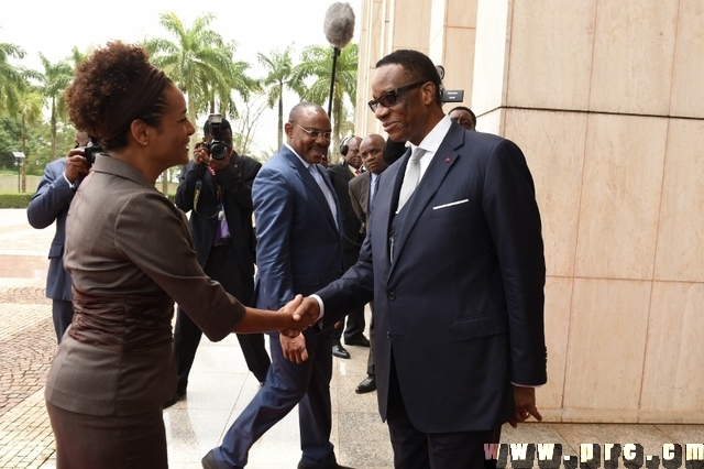 La SG de l'OIF reçue en audience puis à déjeuner au Palais de l'Unité (2)