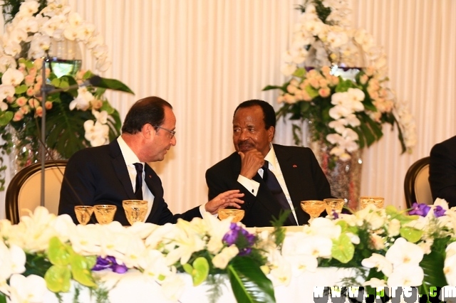 Visite d'Etat au Cameroun de S.E. François Hollande, Président de la République Française - 03.07.2015 (24)