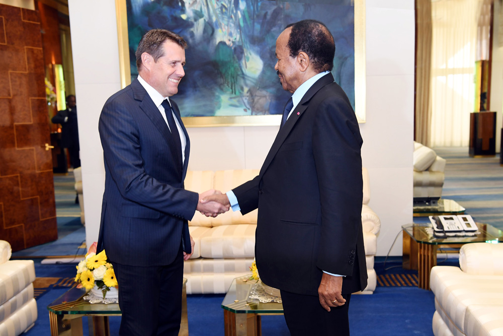 Audience avec l'Ambassadeur de Suisse et l'indistriel Antoine Saint-Affrique