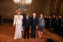 Le Couple Présidentiel au Palais du Quirinale, 20.03.2017 (6)