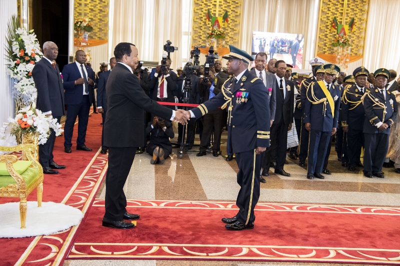 Cérémonie de présentation des vœux de Nouvel An 2019 au Président Paul Biya (66)