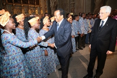 Dîner au Palais du Quirinale en l'honneur du Couple Présidentiel Camerounais (3)