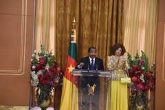 Réception des Lionnes Indomptables au Palais de l'Unité (17)