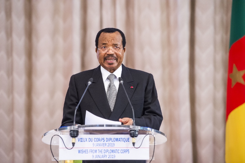 Cérémonie de présentation des vœux de Nouvel An 2019 au Président Paul Biya (11)