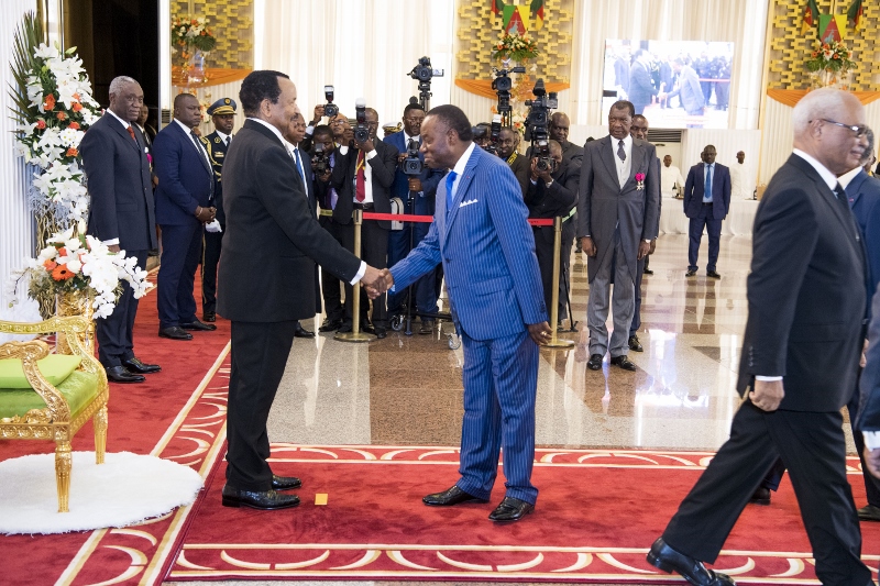 Cérémonie de présentation des vœux de Nouvel An 2019 au Président Paul Biya (30)