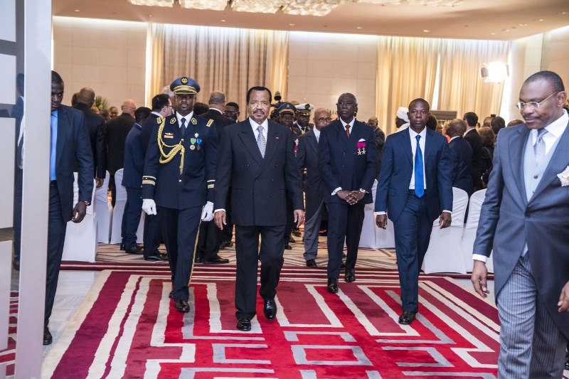 Cérémonie de présentation des vœux de Nouvel An 2019 au Président Paul Biya (27)