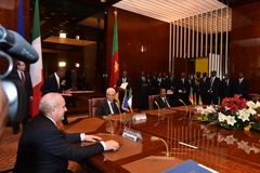 Visite d'Etat au Cameroun de S.E. Sergio MATTARELLA, Président de la République Italienne (14)