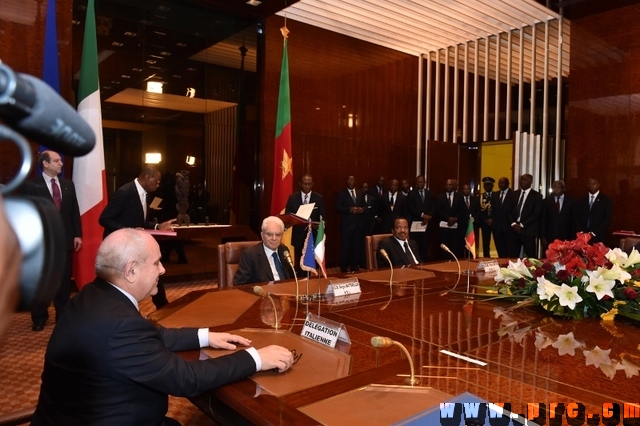 Visite d'Etat au Cameroun de S.E. Sergio MATTARELLA, Président de la République Italienne (14)