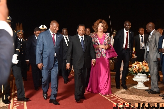 Sommet Extraordinaire des Chefs d'Etat d'Afrique Centrale - Dîner offert au Palais de l'Unité (6)