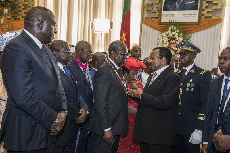 Cérémonie de présentation des vœux de Nouvel An 2019 au Président Paul Biya (5)