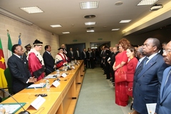 Le Chef de l'Etat honoré par la Conférence des Recteurs des Universités Italiennes (16)