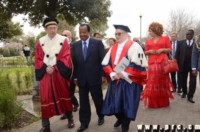 Le Chef de l'Etat honoré par la Conférence des Recteurs des Universités Italiennes (3)