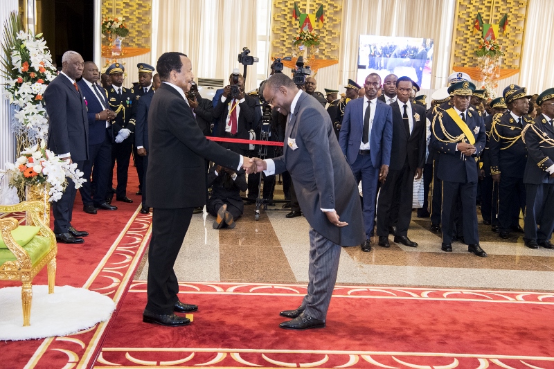 Cérémonie de présentation des vœux de Nouvel An 2019 au Président Paul Biya (67)