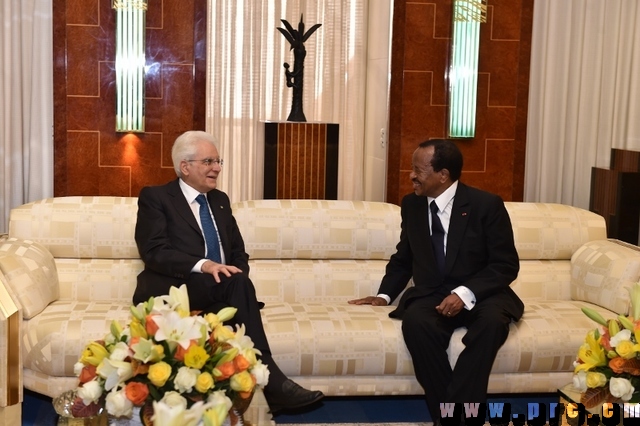 Visite d'Etat au Cameroun de S.E. Sergio MATTARELLA, Président de la République Italienne (9)