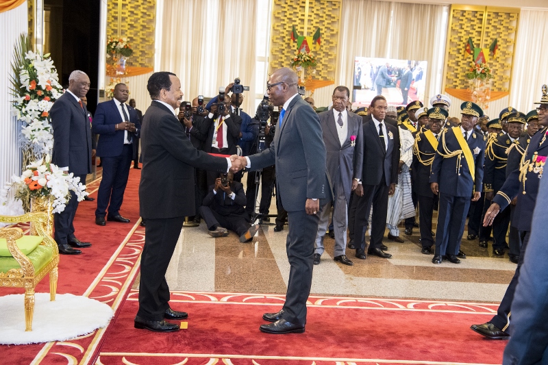 Cérémonie de présentation des vœux de Nouvel An 2019 au Président Paul Biya (59)