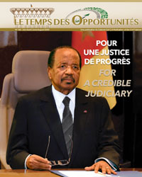 Bulletin No.64 of the bilingual newsletter of the Civil Cabinet, "Le Temps des Opportunités"