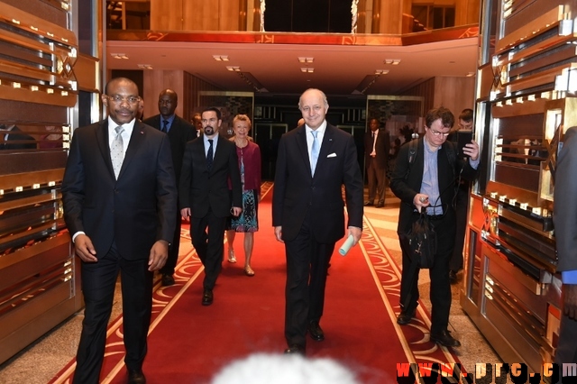 Visite au Cameroun de M. Laurent Fabius, Ministre Français des Affaires Etrangères et du Développement International (10)