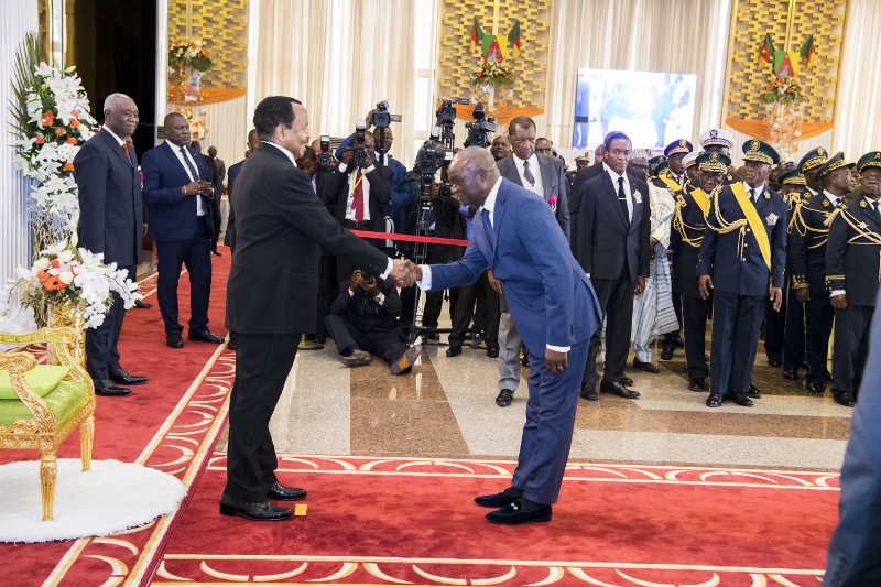 Cérémonie de présentation des vœux de Nouvel An 2019 au Président Paul Biya (61)