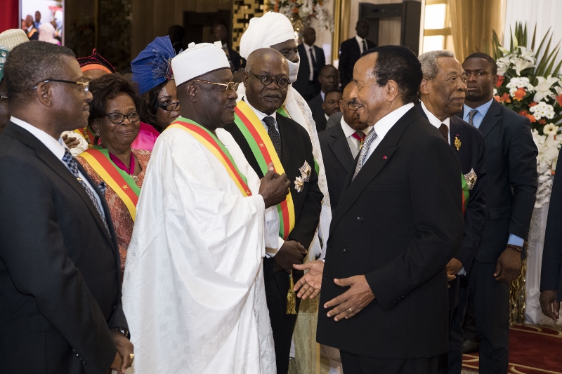 Cérémonie de présentation des vœux de Nouvel An 2019 au Président Paul Biya (69)