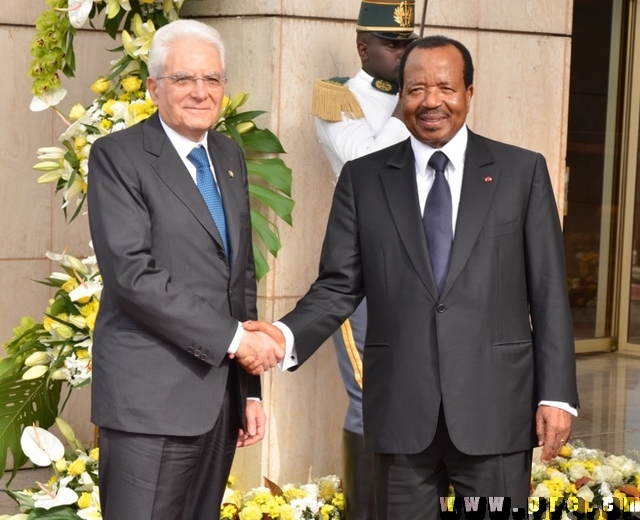 Visite d'Etat au Cameroun de S.E. Sergio MATTARELLA, Président de la République Italienne (1)