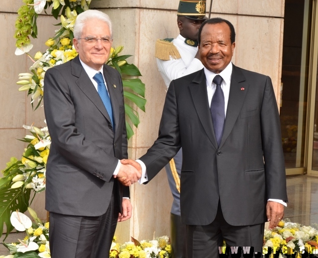 Visite d'Etat au Cameroun de S.E. Sergio MATTARELLA, Président de la République Italienne (1)