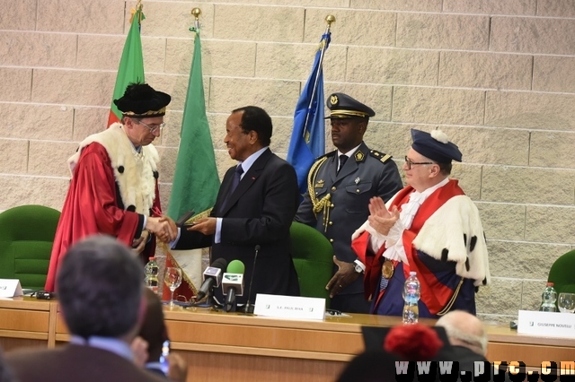 Le Chef de l'Etat honoré par la Conférence des Recteurs des Universités Italiennes (5)