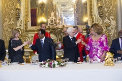 Dîner au Palais du Quirinale en l'honneur du Couple Présidentiel Camerounais (4)