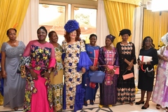 Cérémonie de présentation des Voeux de Nouvel An 2016 à Madame Chantal BIYA (45)